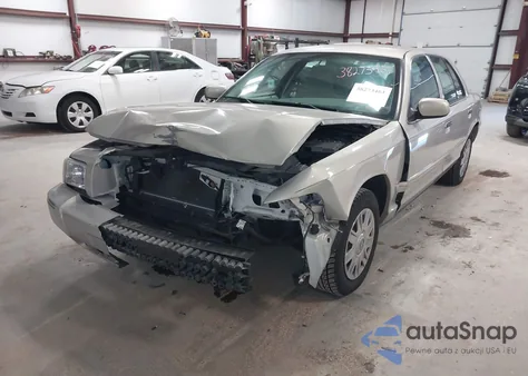 2008 Mercury Grand Marquis Gs z USA, uszkodzony, nr VIN 2MEFM74V88X604663